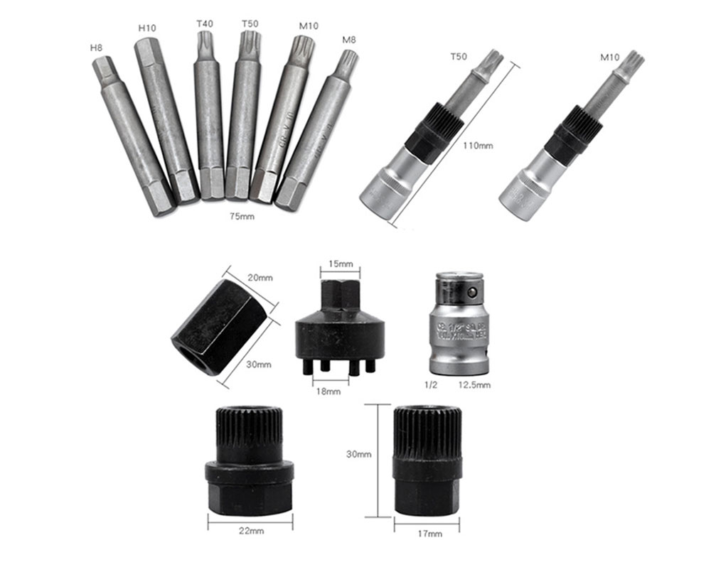 KEAA 13 PC Alternator Pulley Kit