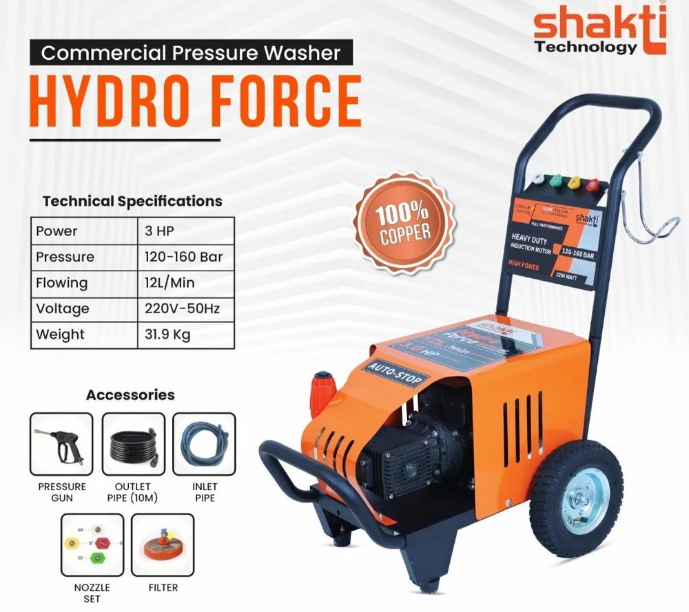Shakti Hydro Force Pressure Washer