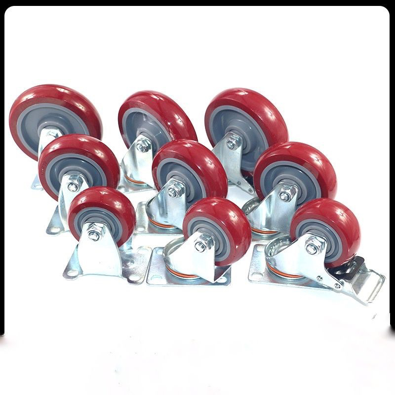 Techmo T-5 Heavy-Duty PU Castor