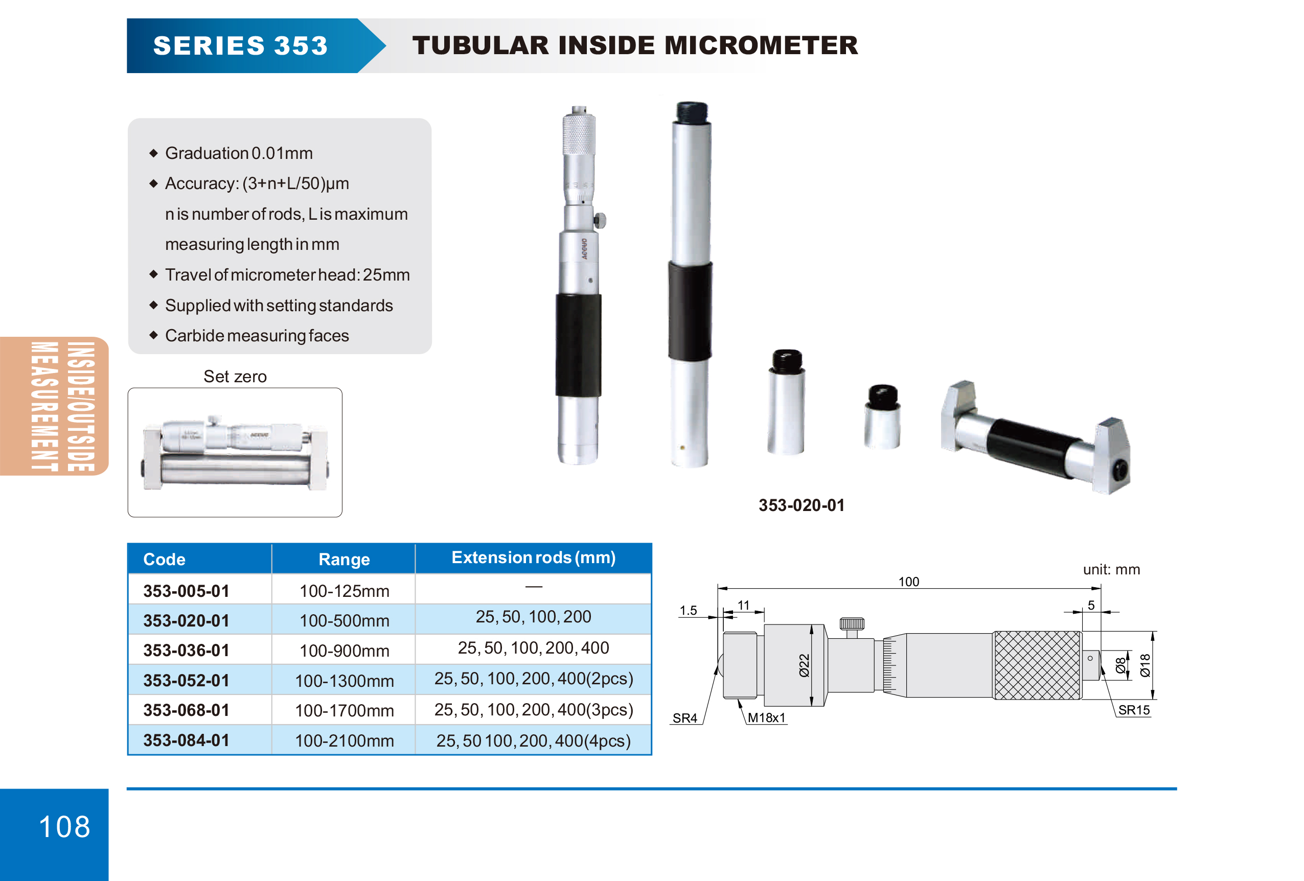 Inside Micrometer
