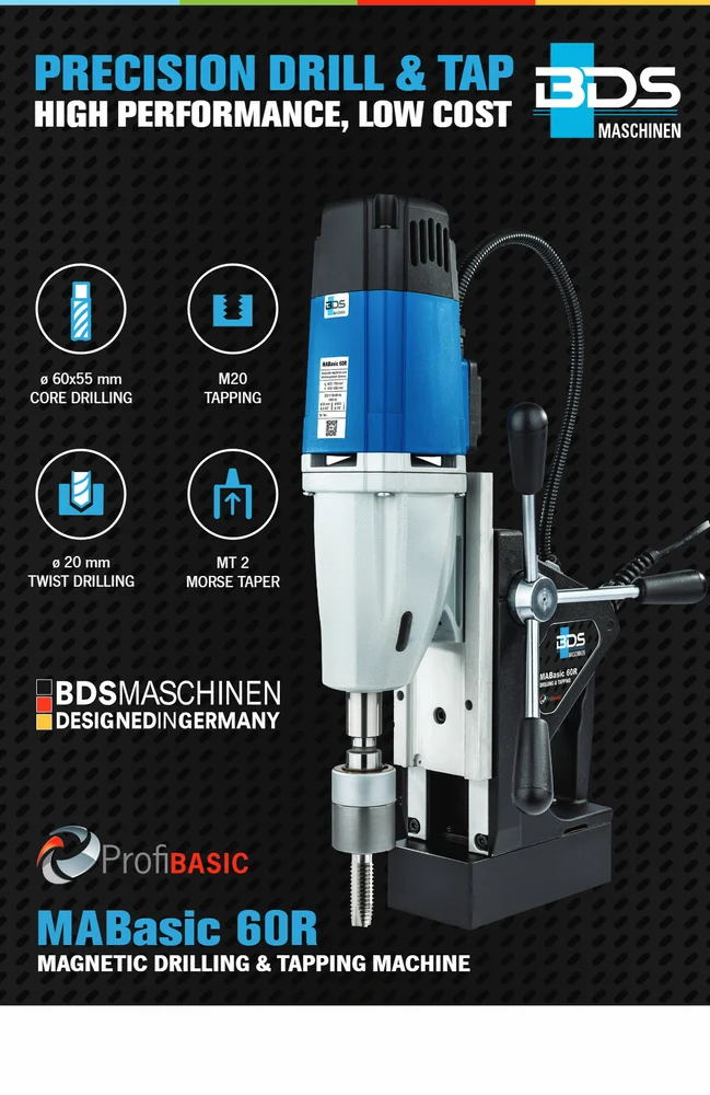 BDS MABasic 60R Magnetic Drill